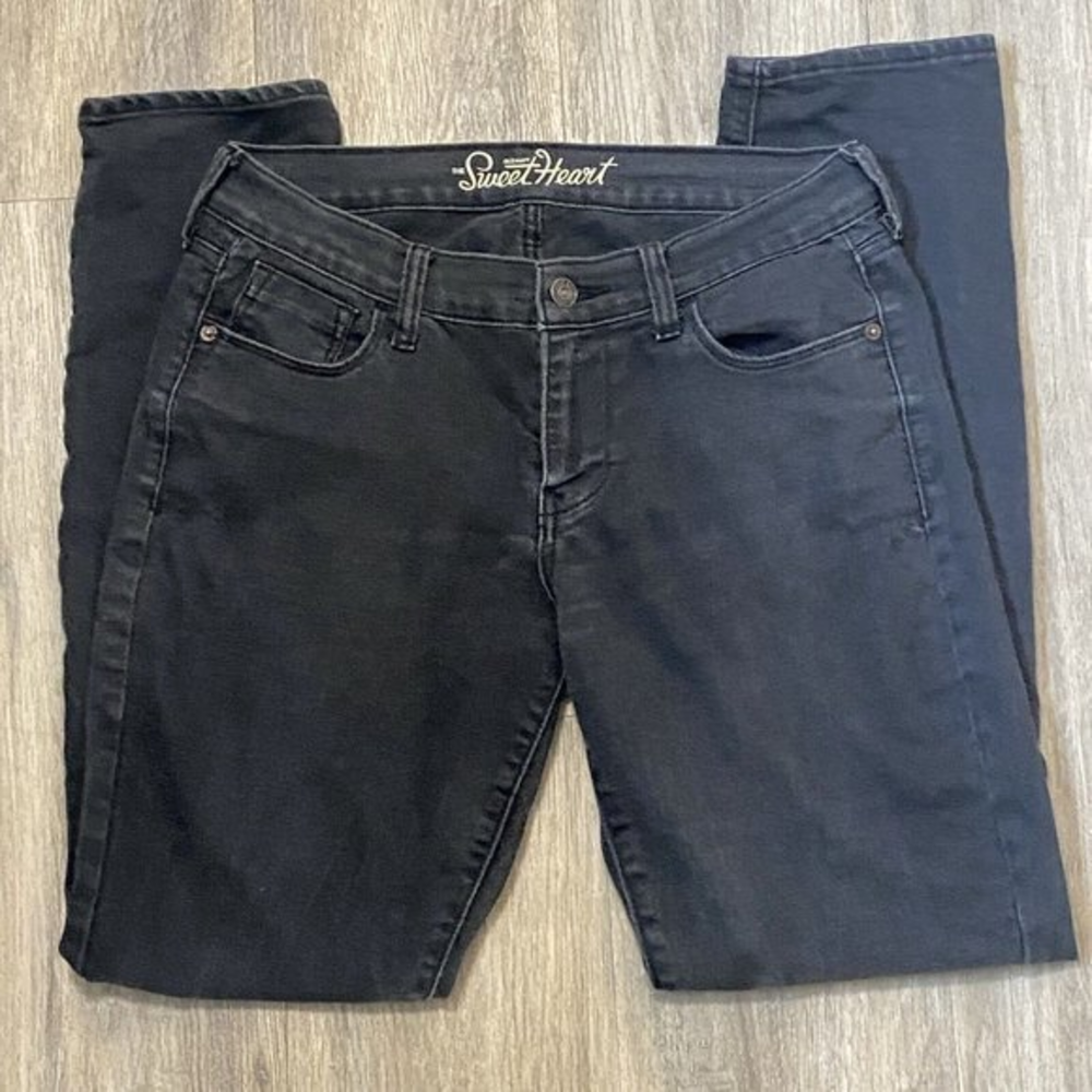 Old Navy Sweetheart Skinny Stretch Black Jack Jeans Womens Size 4